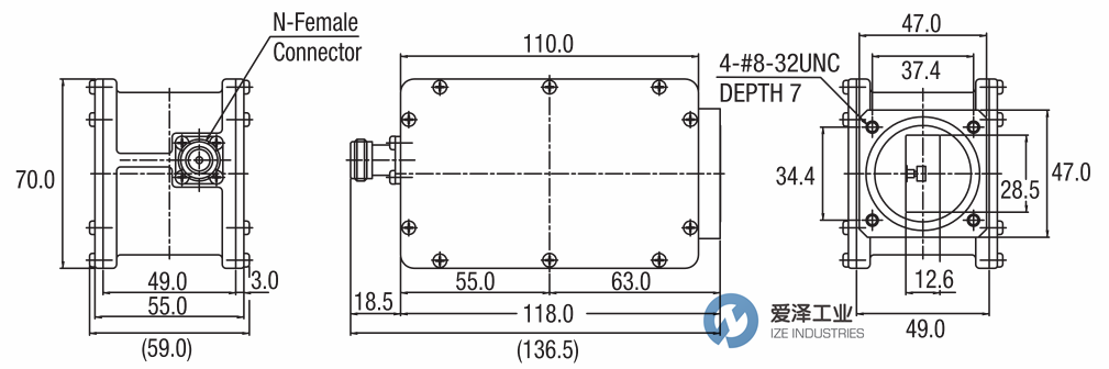 NORSAT連接器X1000HAN 愛澤工業(yè)ize-industries (1).png