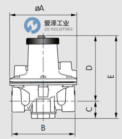 GHR減壓閥J48-K-G1 愛澤工業(yè) ize-industries (2).png