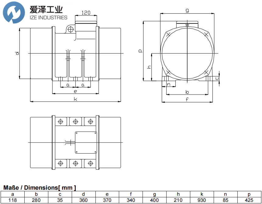 Friedrich振動電機(jī)FE 2000-6-7.8 EX II 3 GD 愛澤工業(yè) ize-industries.png.png (2).png