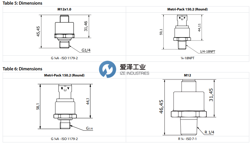 DANFOSS壓力變送器DST140 075G1054 愛澤工業(yè) ize-industries (2).png