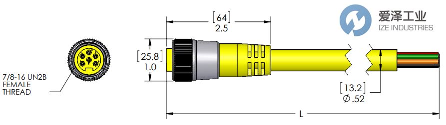 Mencom連接器MIN-6FP-6 愛澤工業(yè) ize-industries (2).jpg