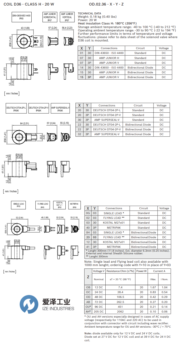 REXROTH電磁線圈OD0236403POB00 R901395221 愛澤工業(yè) izeindustries.png