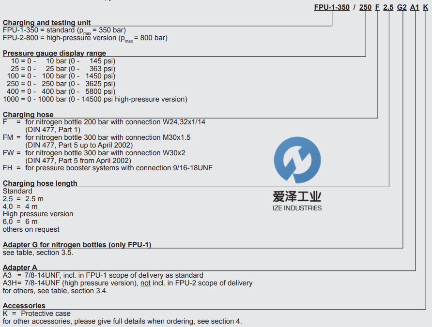 HYDAC充氮裝置FPU系列愛澤工業(yè)izeindustries (1).png