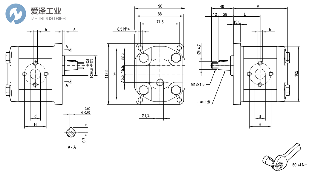 MARZOCCHI齒輪電機GHM2-R-20-E1 愛澤工業(yè) ize-industries (2).png