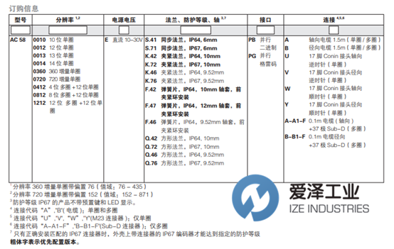 HENGSTLER編碼器AC58系列 愛澤工業(yè) izeindustries.png