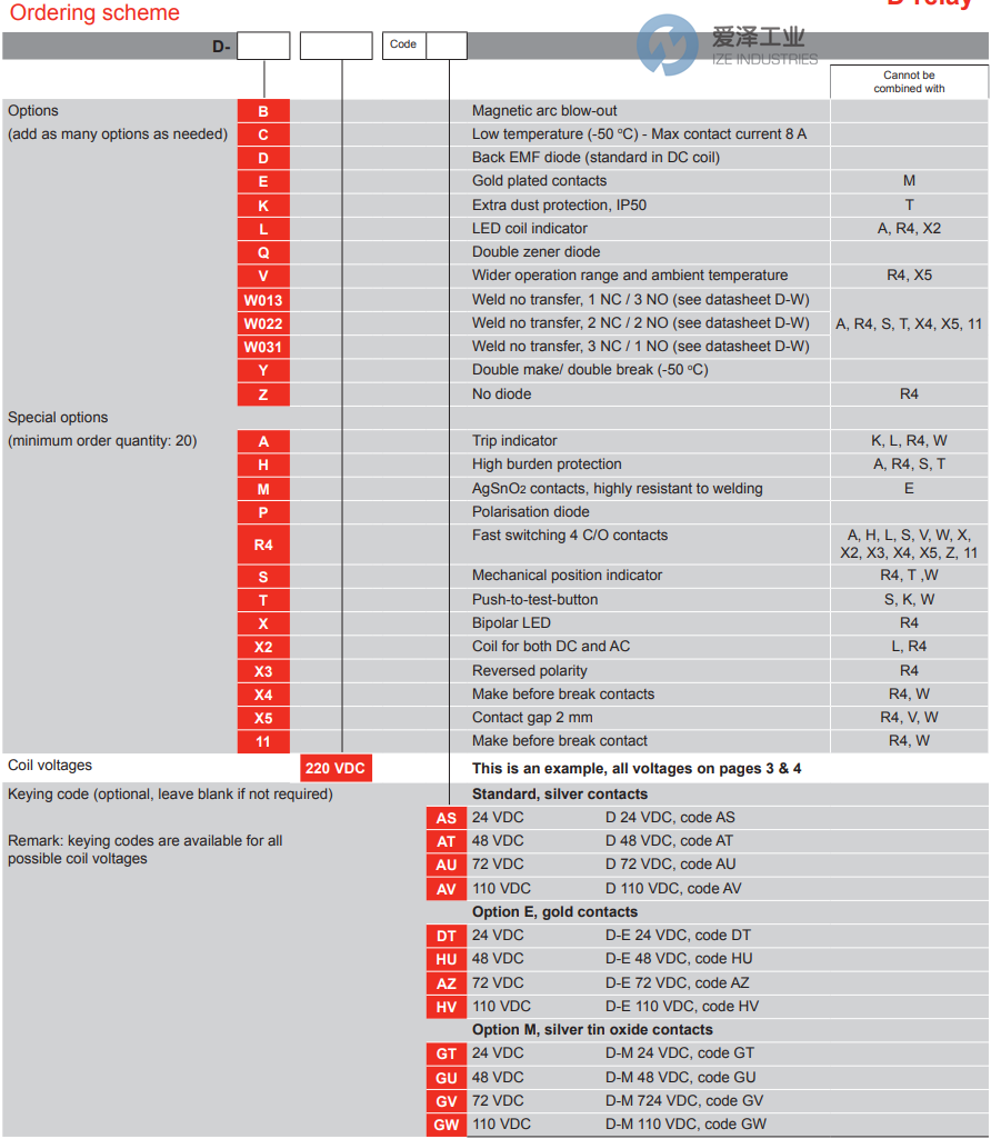 SMITT繼電器D系列 愛澤工業(yè)izeindustries.png