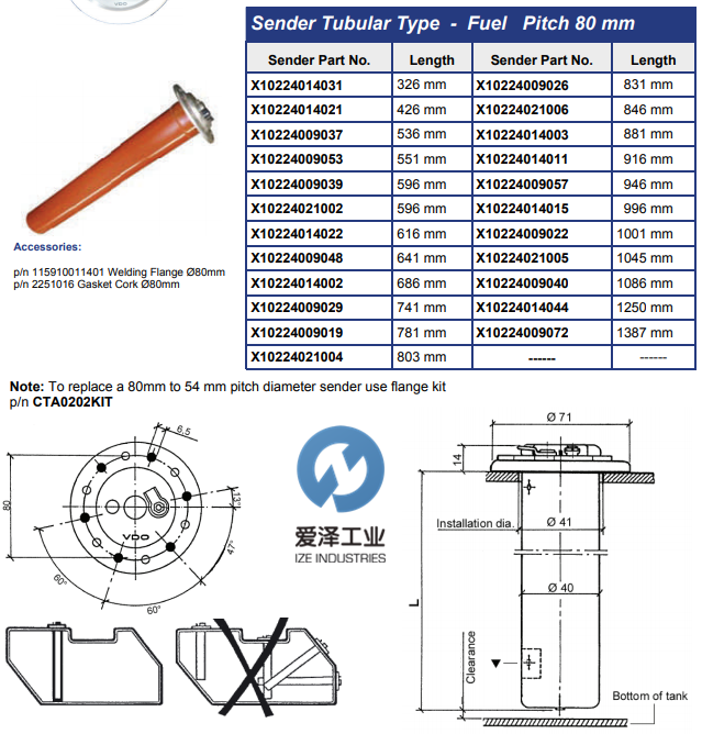 VDO-油位傳感器 愛澤工業(yè) izeindustries.png