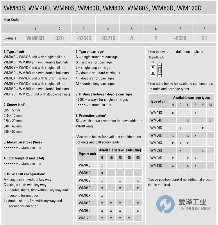 THOMSON導(dǎo)軌系統(tǒng)WM08S050-00700-01125-AS0000-29 愛澤工業(yè) ize-industries (2).png