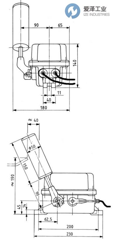 DUK錯位開關(guān)LHPE-102-L50V 愛澤工業(yè) ize-industries (2).png