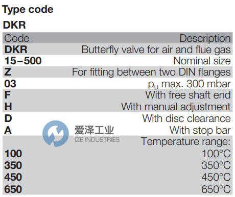 KROM SCHRODER蝶閥DKR200Z03F450D 愛澤工業(yè) ize-industries (2).png