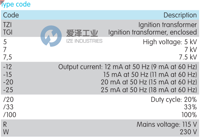 KROMSCHROEDER點火變壓器TGI7-2520W 84391080 愛澤工業(yè) ize-industries (2).png