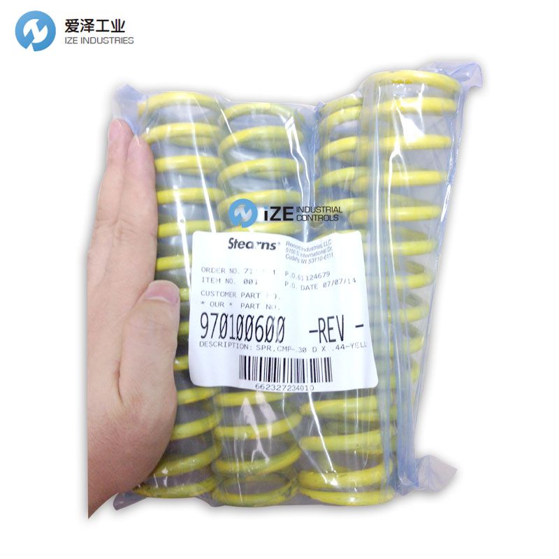 STEARNS彈簧970100600 SPR.CMP-.30DX.44 izeindustries 愛澤工業(yè).jpg