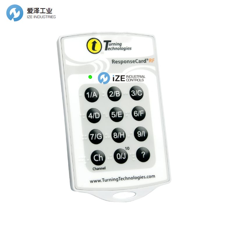 TURNING TECHNOLOGY數(shù)據(jù)收集器投票器（盲人用）RESPONSECARD RF愛澤工業(yè)izeindustries.jpg