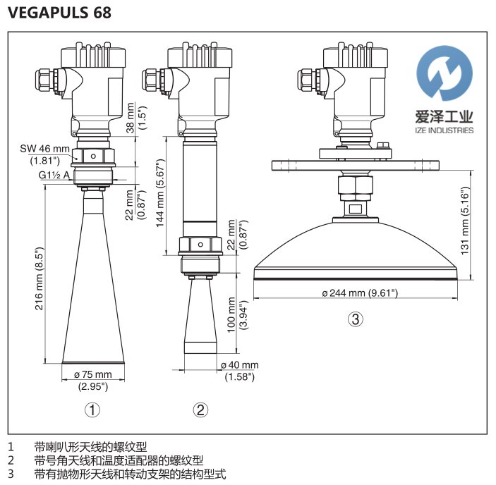 VEGA流量計(jì)PULS68 愛澤工業(yè)izeindustries (1).png