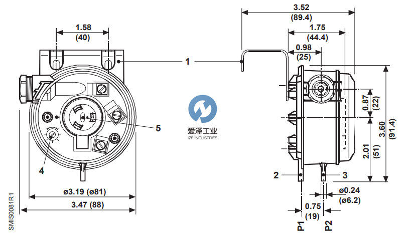 SIEMENS風(fēng)壓開關(guān)QBM81系列 示例QBM81-3 愛澤工業(yè)izeindustries (2).png