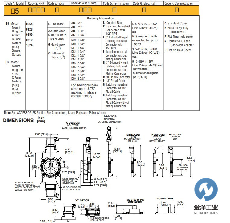 NORTHSTAR編碼器S5系列 愛澤工業(yè) izeindustries.jpg