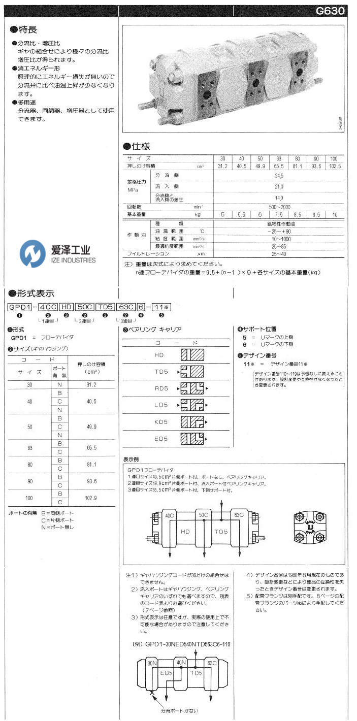 UCHIDA_REXROTH泵GPD系列 愛澤工業(yè) izeindustries.png