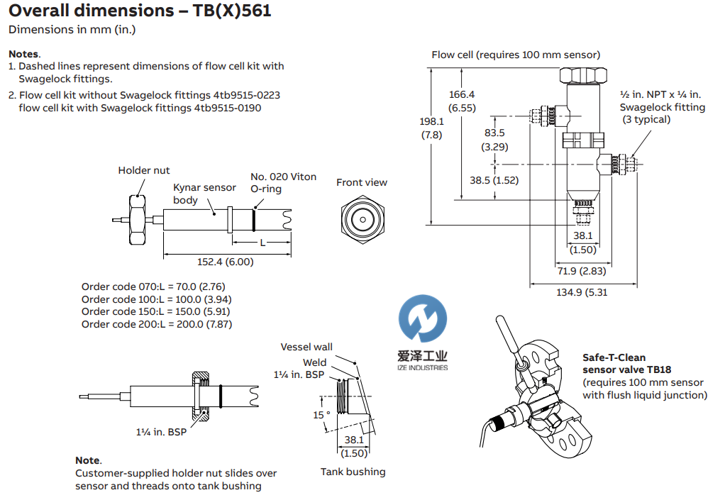 ABB PH電極TB561系列愛澤工業(yè)izeindustries (2).png