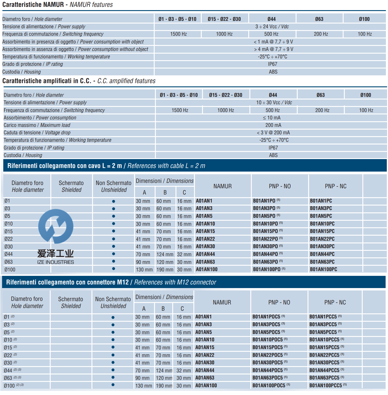 SELET傳感器B01AN系列愛澤工業(yè)izeindustries.png